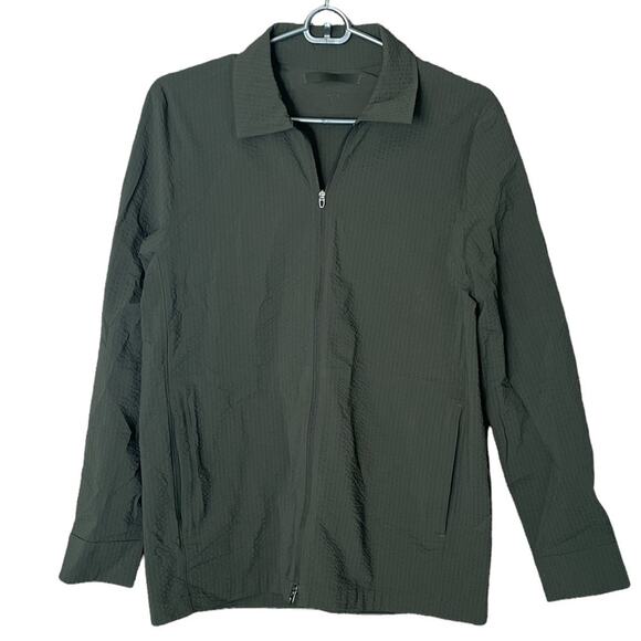 Lululemon Street Lite Jacket Full Zip Dark Olive Green SZ XS - Picture 1 of 13
